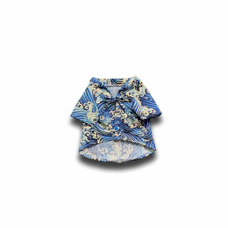 Pet Dog Clothes Japanese HAILANG And Pack Blue - Shop at LoveMi