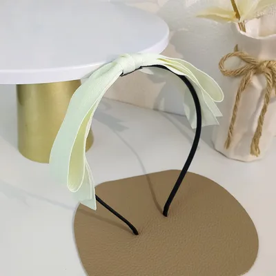 Summer Candy Color Fabric Headband Beige - Shop at LoveMi
