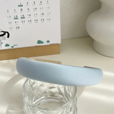 Retro Ins Style Gentle Style Simple Hairband Light Blue - Shop at LoveMi