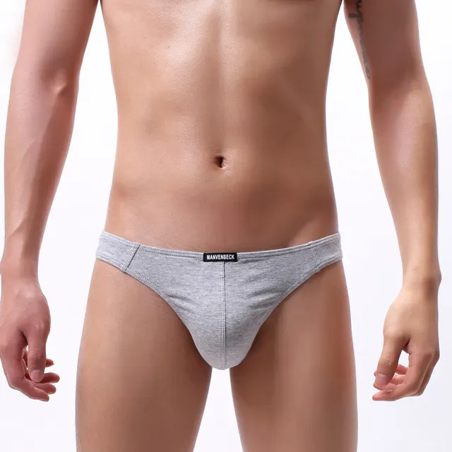 Men's Underwear Comfortable Lycra Cotton Flower Gray - Shop at LoveMi