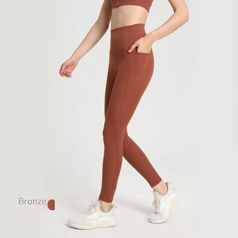 Double sided Sanding Exercise Workout Pants Bronze - Shop at LoveMi