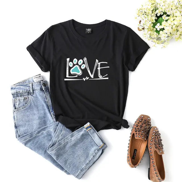Women's Fashionable Personality Plus Size T shirt Black - Shop at LoveMi