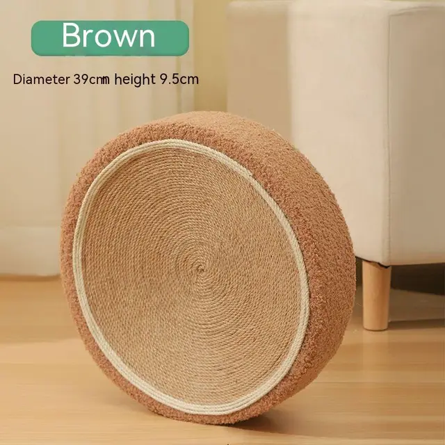 Cat Scratch Board Integrated Disdain Sisal Brown Style - Shop at LoveMi