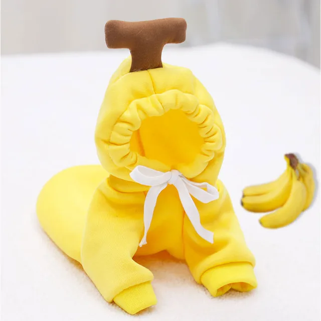 Hooded Sweater Apricot Elk Pet Clothes Banana Style - Shop at LoveMi