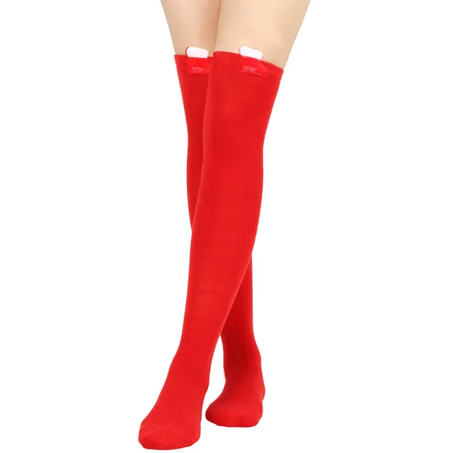 Christmas Doll Over the knee Stockings Red Boots - Shop at LoveMi