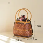 A3 Bamboo Handbag