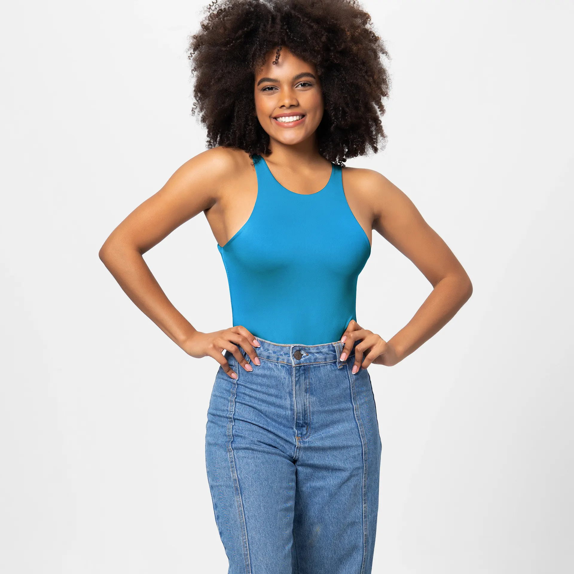 Girls' Jumpsuit - Blue