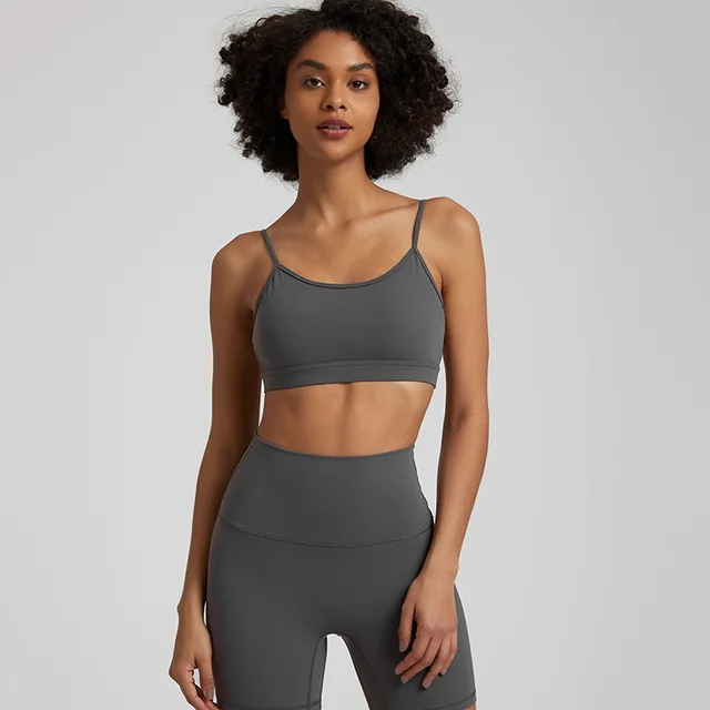 Back Shaping Shockproof Sports Underwear Women's Outdoor Running 4070 Classic Gray - Shop at LoveMi