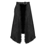 Jacquard Wool Tassel Dress