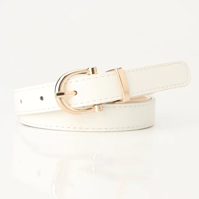 Women's Belt Decorative Thin Belt Clothing Matching White - Shop at LoveMi