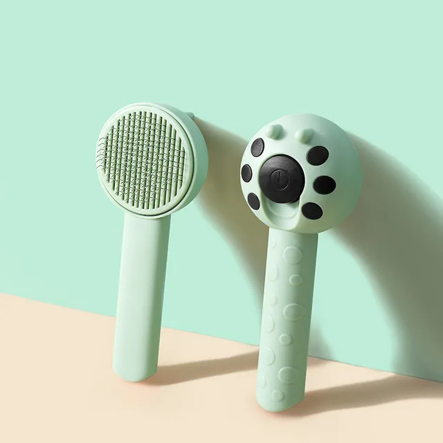 Pet Cleaning Supplies Insect Shape Cat Hair Removal Comb Green - Shop at LoveMi