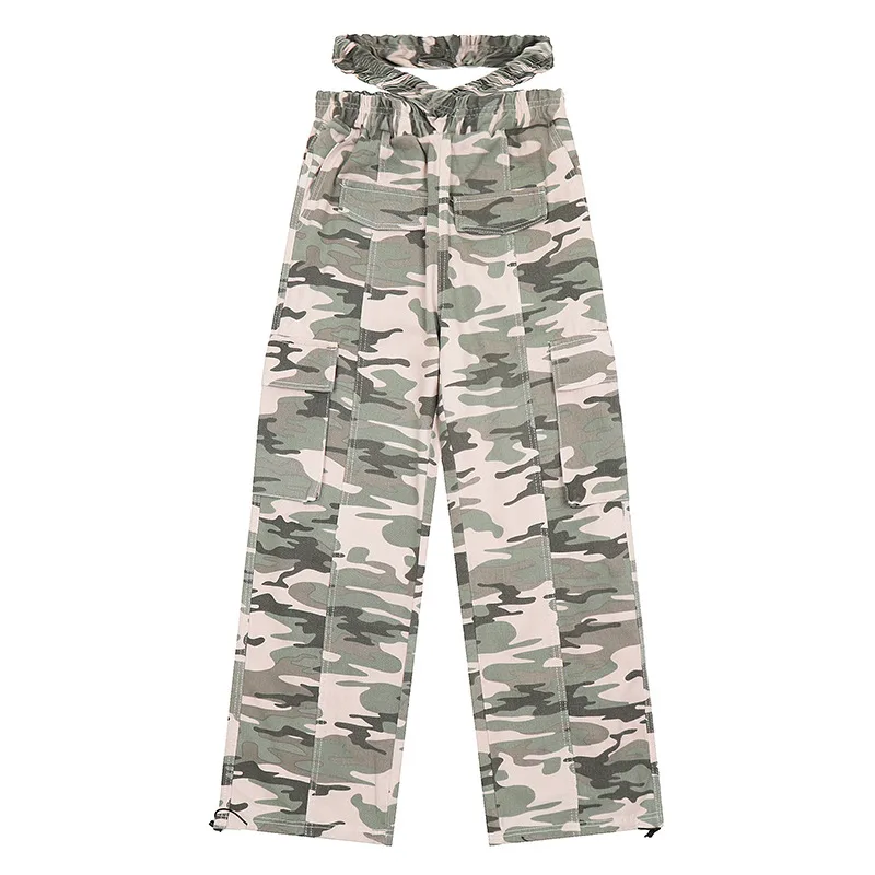 High Street Design Jeans For Women Camouflage L - Shop at LoveMi