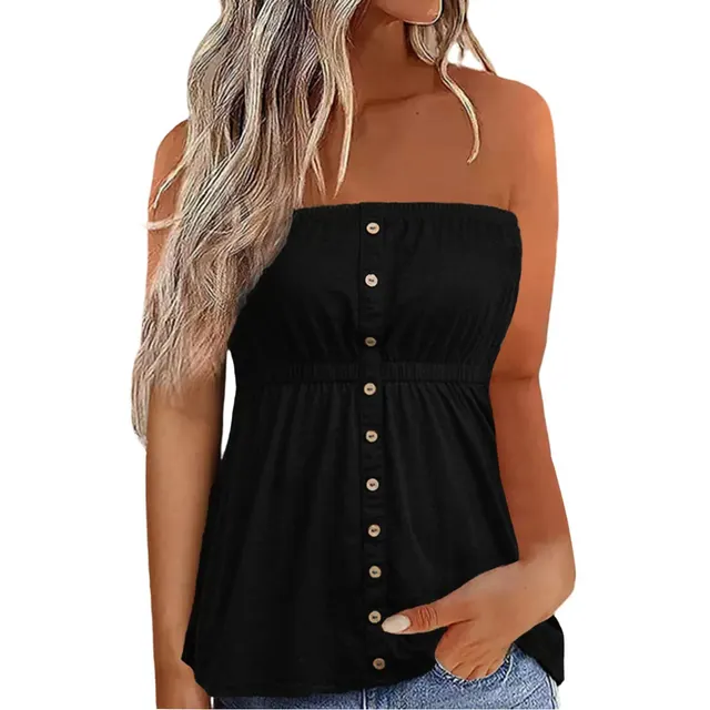 Solid Color Women's Sexy Off shoulder Slim Pullover Black - Shop at LoveMi