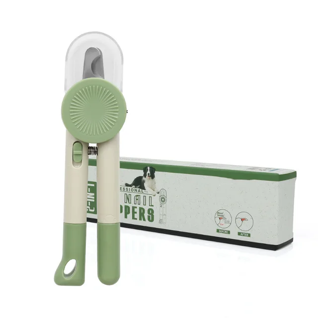 Pet Nail Clippers Cat Blood Line Anti blood Position Bean Green - Shop at LoveMi