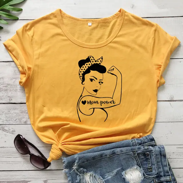 Personalized Printed Women's Crew Neck Casual T shirt Turmeric - Shop at LoveMi