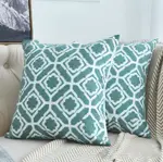 Lake Water Green Color Hexagon