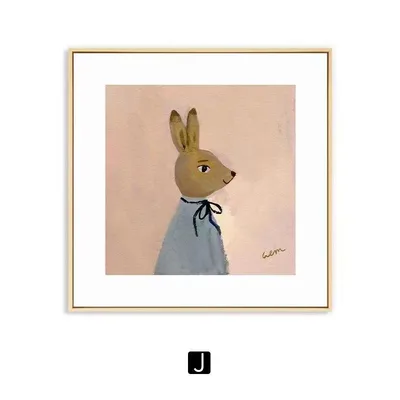 Warm Nordic Art Wall Decoration Painting J Type - Shop at LoveMi