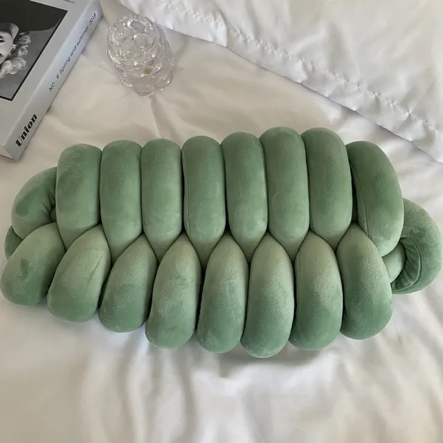 Simple Spandex Woven Pillow Bean Green - Shop at LoveMi