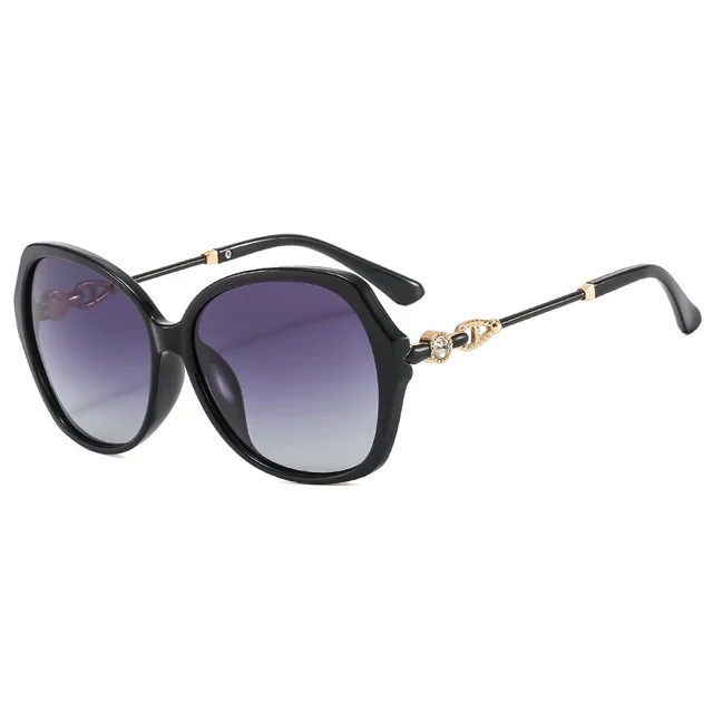 Personalized Chic Sunglasses Trendy Street Style Decorative Glasses Black - Shop at LoveMi