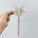 Lily Butterfly Banana Clip Mori Style - Gold