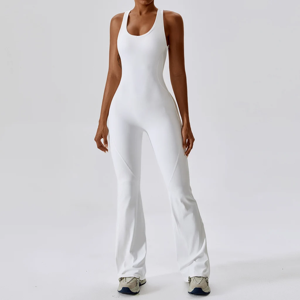 Quick-drying Skinny Yoga Clothes Dance Sports - Swan White