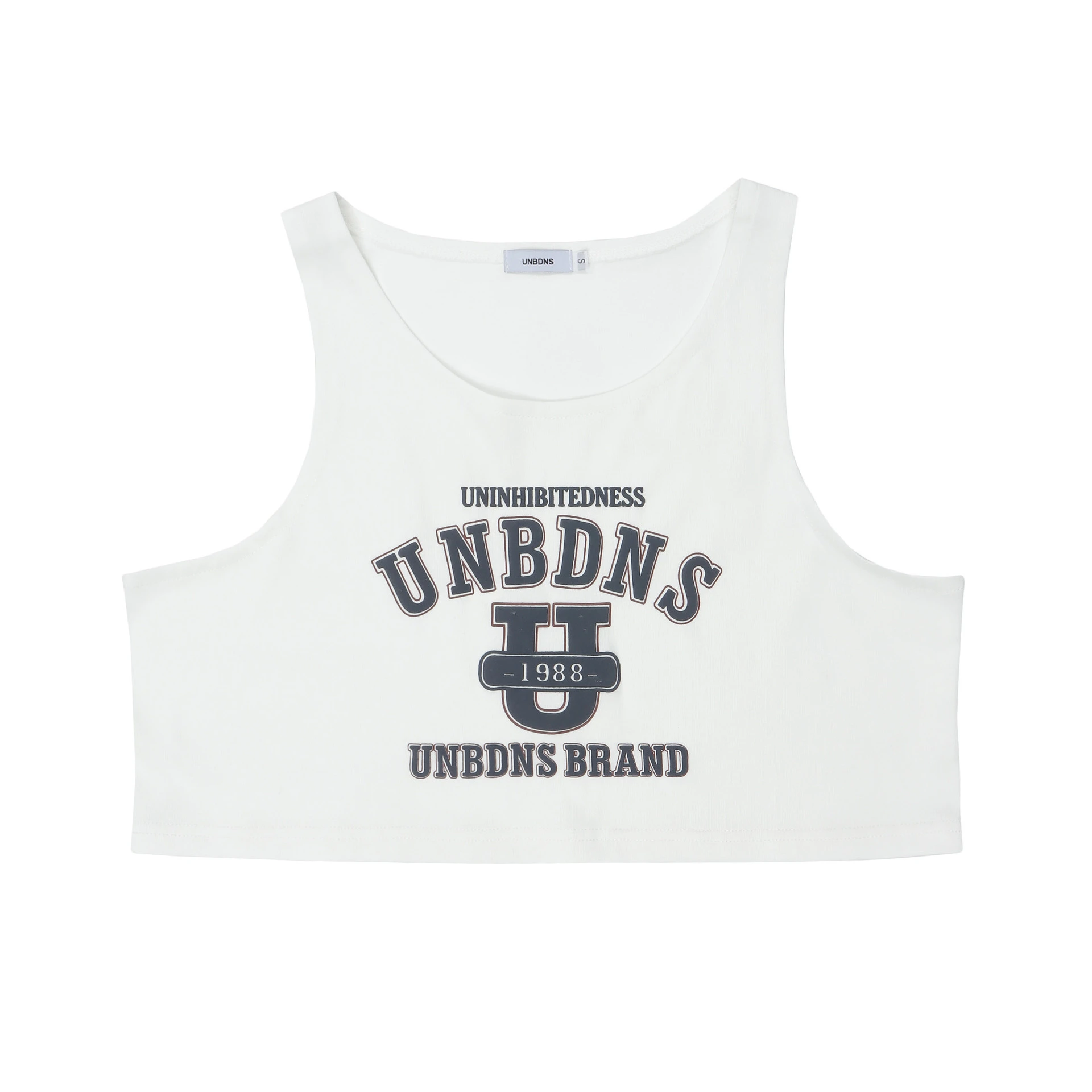 Summer Women's Clothing Series Street Fashion Special-interest Fashion Vest T-shirt - White