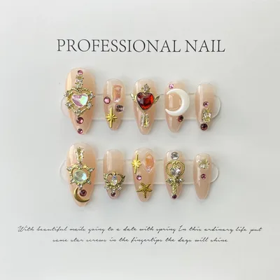 Light Therapy Handmade Nail Wearing M Medium - Shop at LoveMi