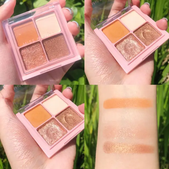 Mini Four Color Eyeshadow Palette Mb1 Gilt - Shop at LoveMi