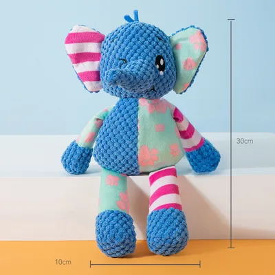 Sound Plush Pets Dog Toy With Molars Relieving Boredom Pet Products Winky Elephant - Shop at LoveMi