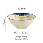 8Inch Bowl Clear Color