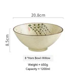 8Inch Bowl Willow
