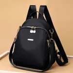 Women's Oxford Cloth Casual Fashion Travel Oxford Cloth Backpack - Large Size