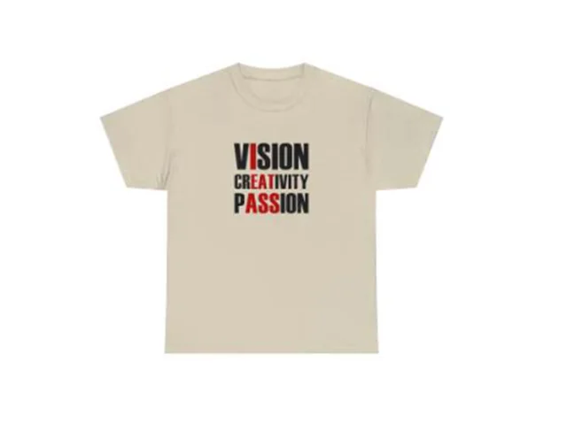 Cotton T shirt Round Neck Short Sleeve Printing Apricot - Shop at LoveMi