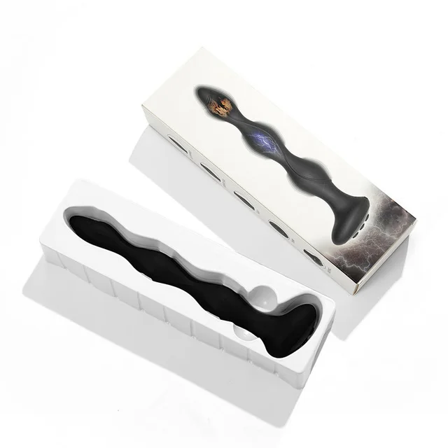 Prostate Massager Bead Pulling Female Butt Plug Supplies Black - Shop at LoveMi