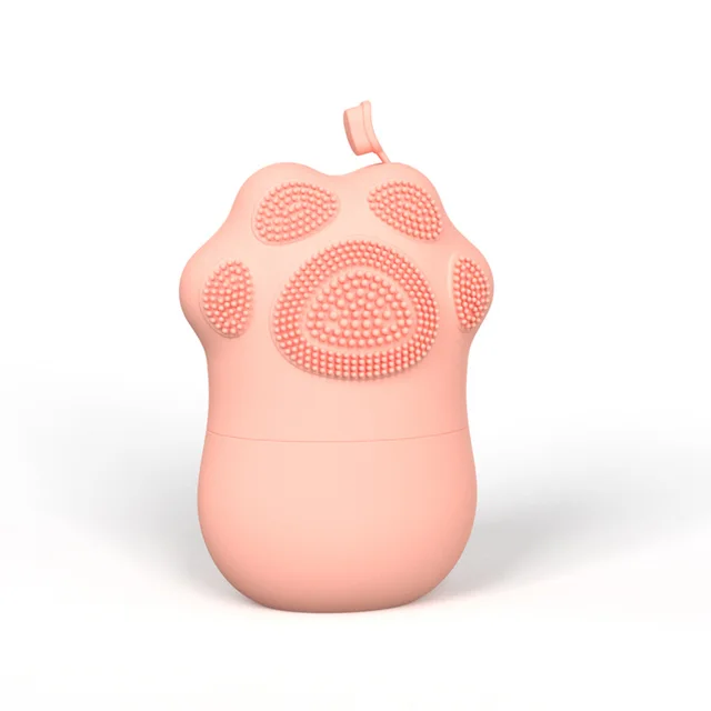 Face With Massage Ice Tray Cold Compress Nursing Massage Roll Pure Pink With Brush - Shop at LoveMi
