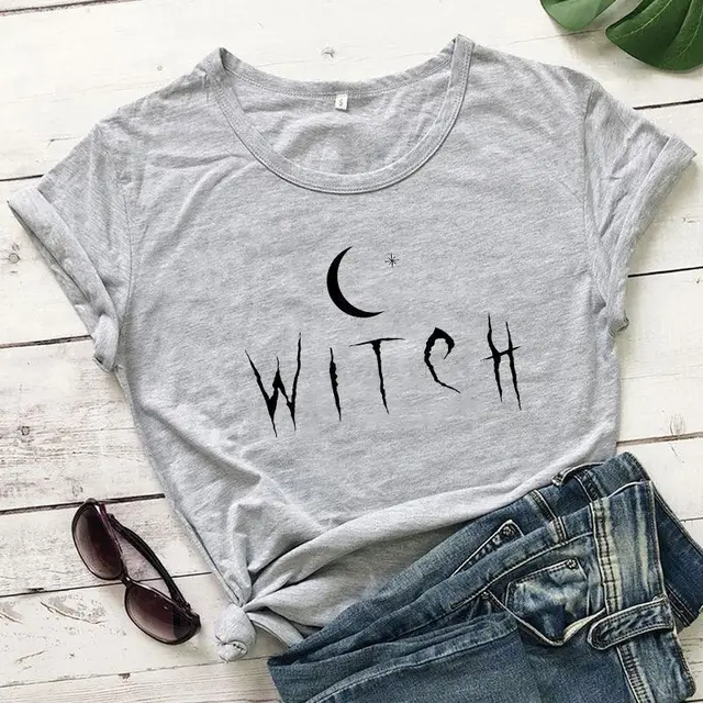 Print Women T Shirt Short Sleeve O Neck Loos Gray - Shop at LoveMi
