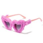 Pink Frame Purple Velvet