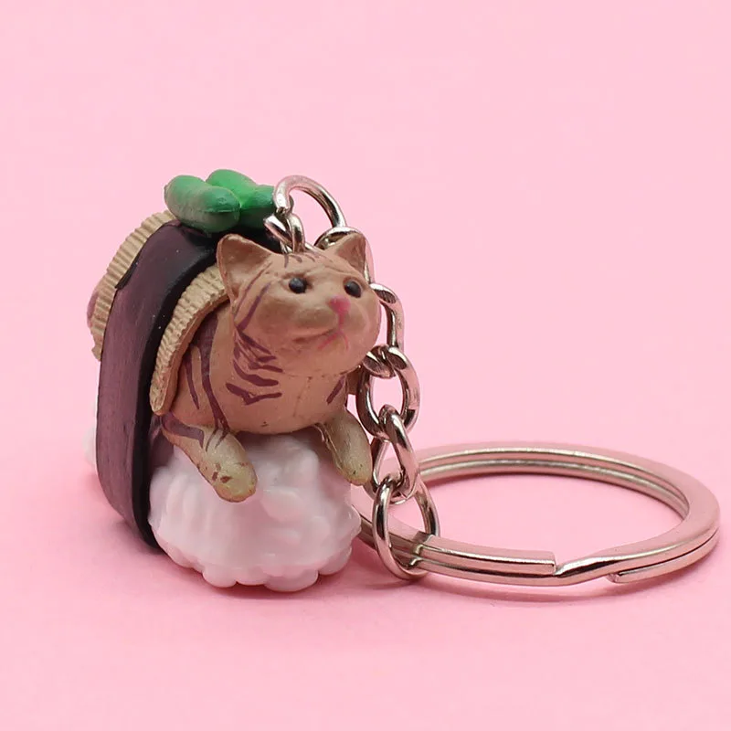 Cute Sushi Cat Bag Clothing Pendant - Style 5