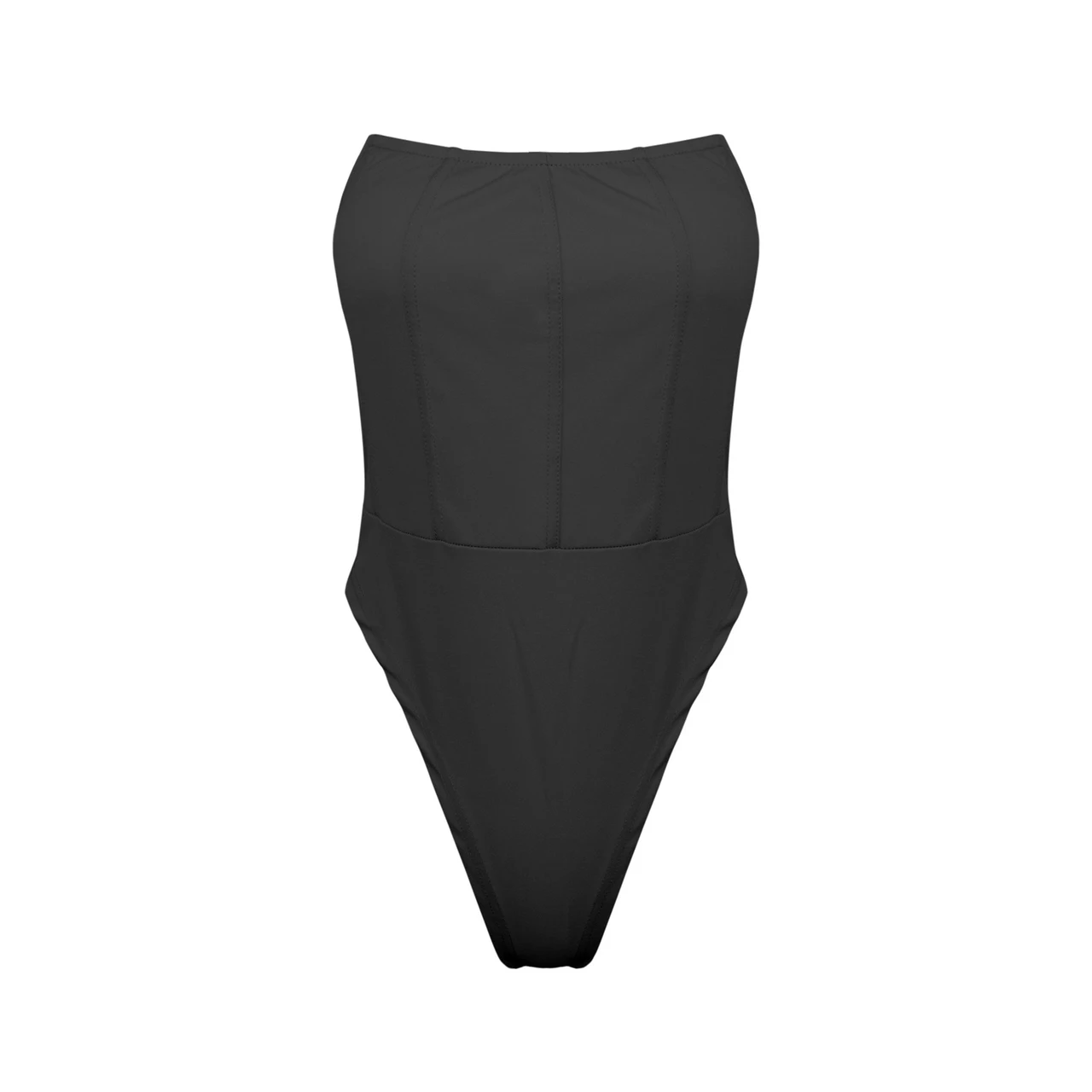 Basic Strapless Tube Top Jumpsuit Women - M