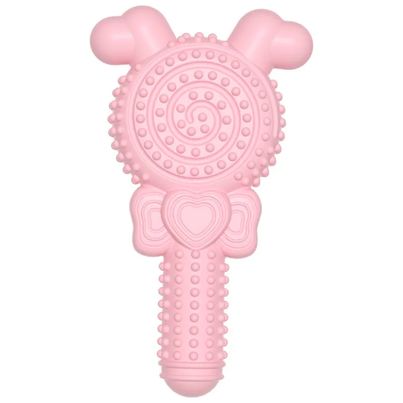 TPR Lollipop Bite resistant Molar Bite resistant Dog Toy Pink - Shop at LoveMi