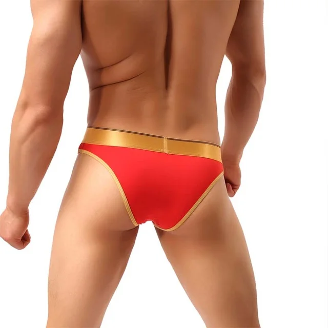 Men's Half Sheath Modal Panties Red - Shop at LoveMi