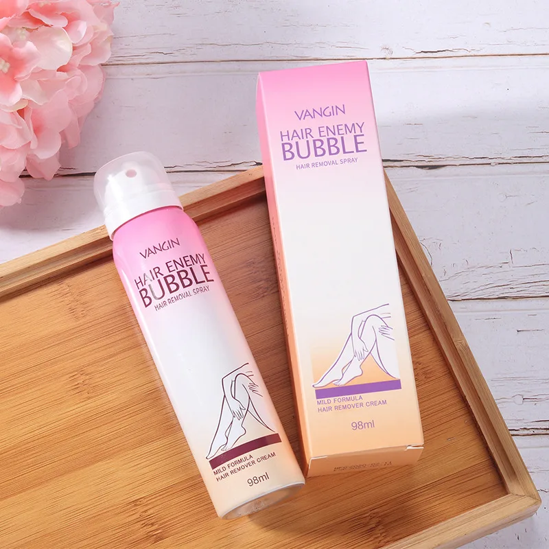 Hair Removal Cream Spray Foam 98Ml Hair Removal Spray Englis - Shop at LoveMi