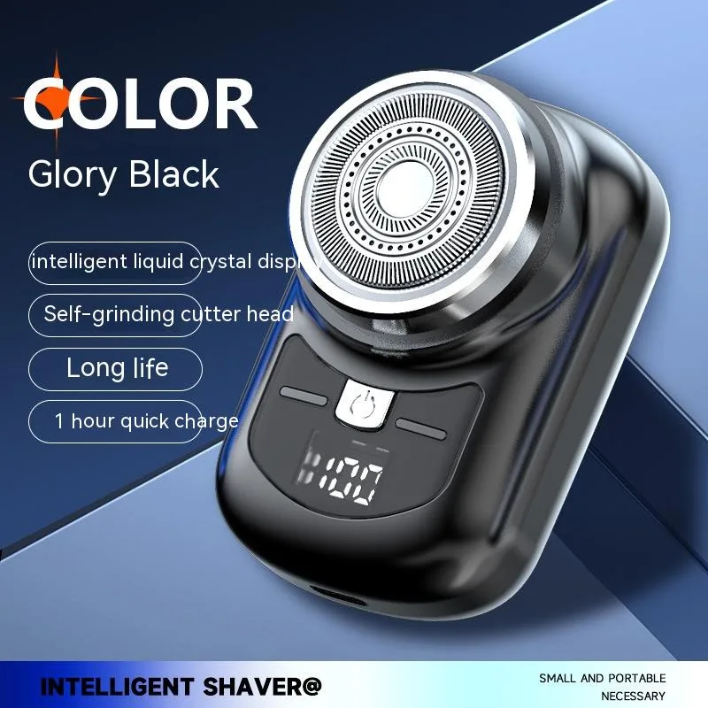Battery Display Mini Men's USB Electric Shaver - Usb High End Gift Box