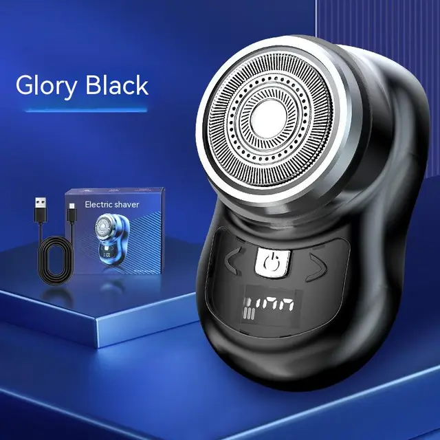 Battery Display Mini Men's USB Electric Shaver Usb High End Gift Box - Shop at LoveMi