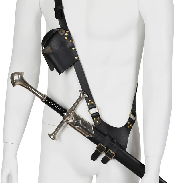 European And American Retro Popular Holster Swords Set Strap Black - Shop at LoveMi