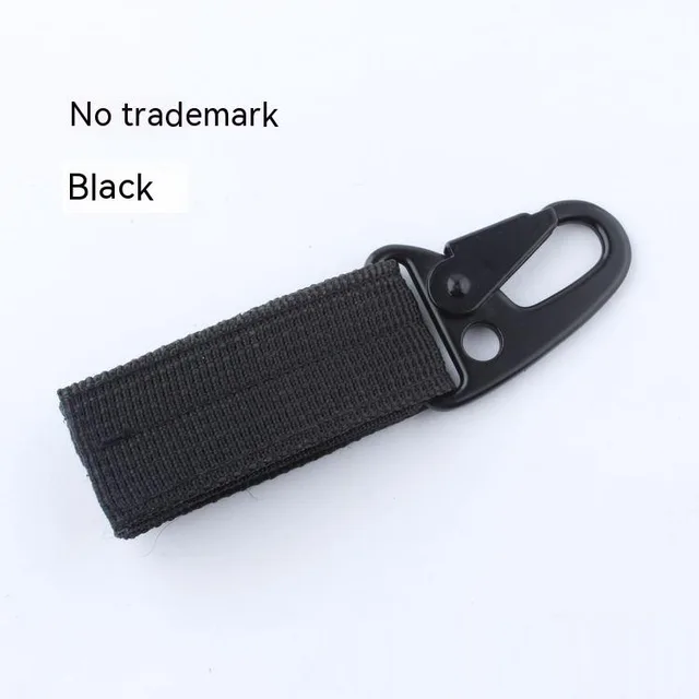 Olecranon Keychain Pendant Outdoor Tactics Nylon Ribbon Black - Shop at LoveMi