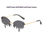 Gold Frame Gray Sheet