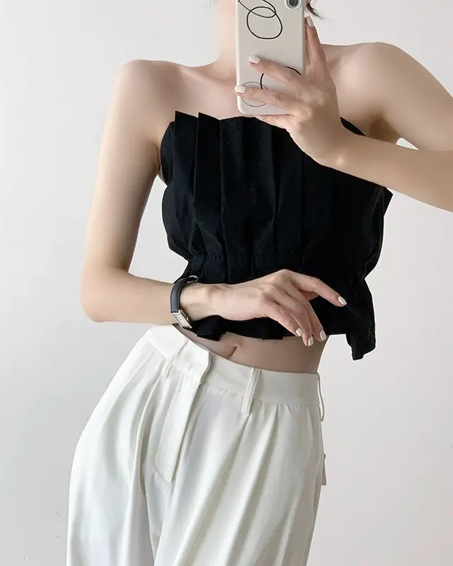 Women's Fashion Elegant Bottoming Top Black - Shop at LoveMi