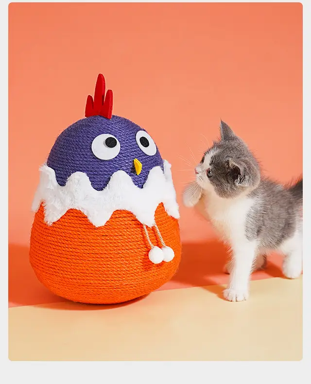 Red Mushroom Cat Climbing Frame Pedal Chicken - Shop at LoveMi