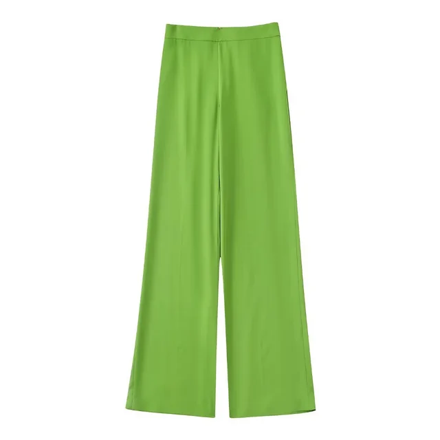 Women's Lapel Waistband Double Breasted Vest Casual Pants Casual Pants - Shop at LoveMi